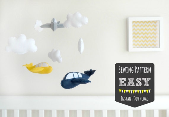 stuffed airplane sewing pattern