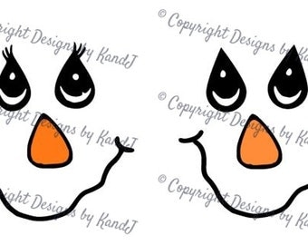 Scarecrow Faces Boy and Girl no stitches on mouth SVG Halloween SVG File digital cut file Scarecrow svg - Instant Download