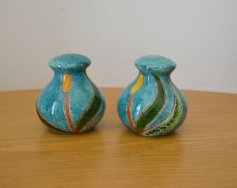 Eduardo Vega Ceramic Salt & Pepper Shakers