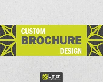Custom Brochure Design, Bi-fold Brochure, Graphic Design, Marketing, Business Brochure, Advertising, Company Brochure, Photography Brochure