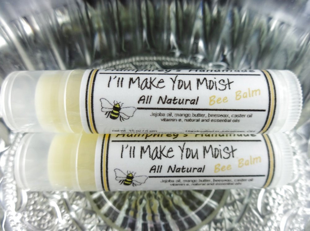 I'll MAKE YOU MOIST Lip Balm Funny Peppermint Lemon