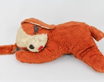 sleeping dog stuffed animal