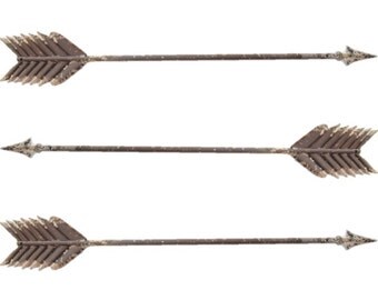 ONE Metal Arrow Wall Decor - Love Wedding Decor - Native American - Southwestern Gallery Wall Decor - Photo Prop - Adventure ARR00