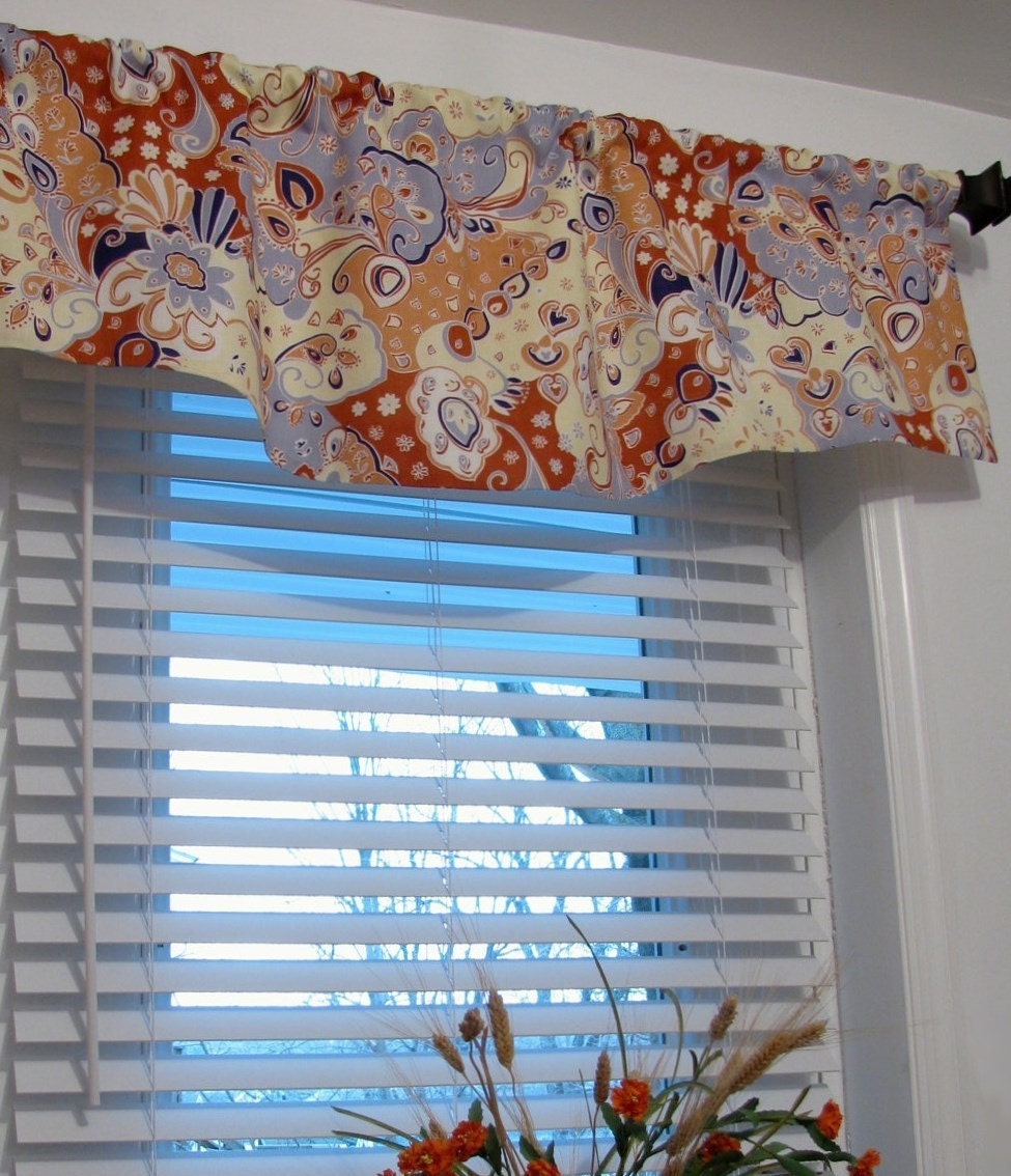 Window Valance Decorative Linen Curtain by supplierofdreams