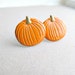 Sweet Pumpkin Stud Earrings