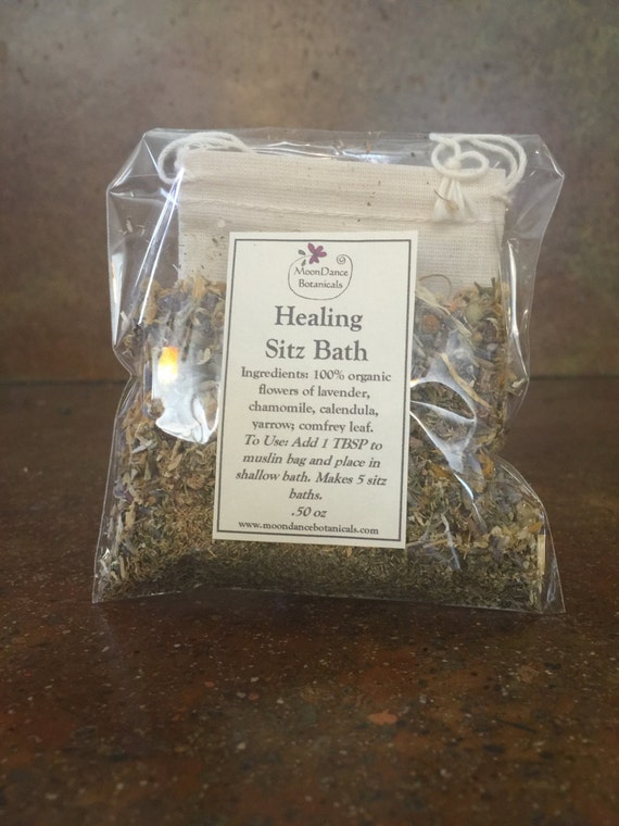 Healing Sitz Bath by MoonDance Botanicals Herbal Sitz Bath