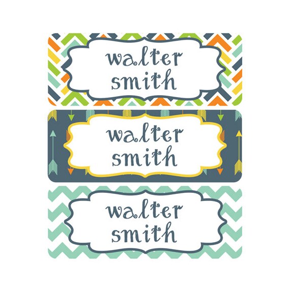 School name labels australia