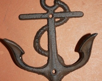 Metal Anchor Wall Decor cast iron anchor | etsy Metal Anchor Wall Decor cast iron anchor | etsy