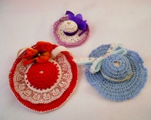 Popular items for crochet doll hat on Etsy