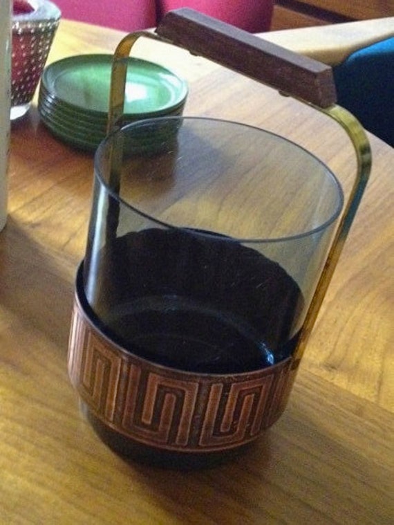Vintage Ice Cube Bucket Mid Century ca. late 1950ies