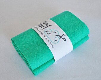 100 Percent Pure Wool Felt Roll - 12x90cm - Mermaid