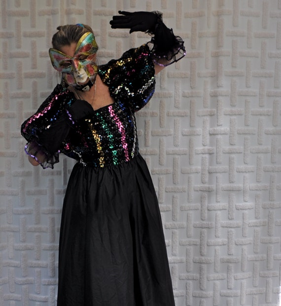 vintage masquerade ball gowns