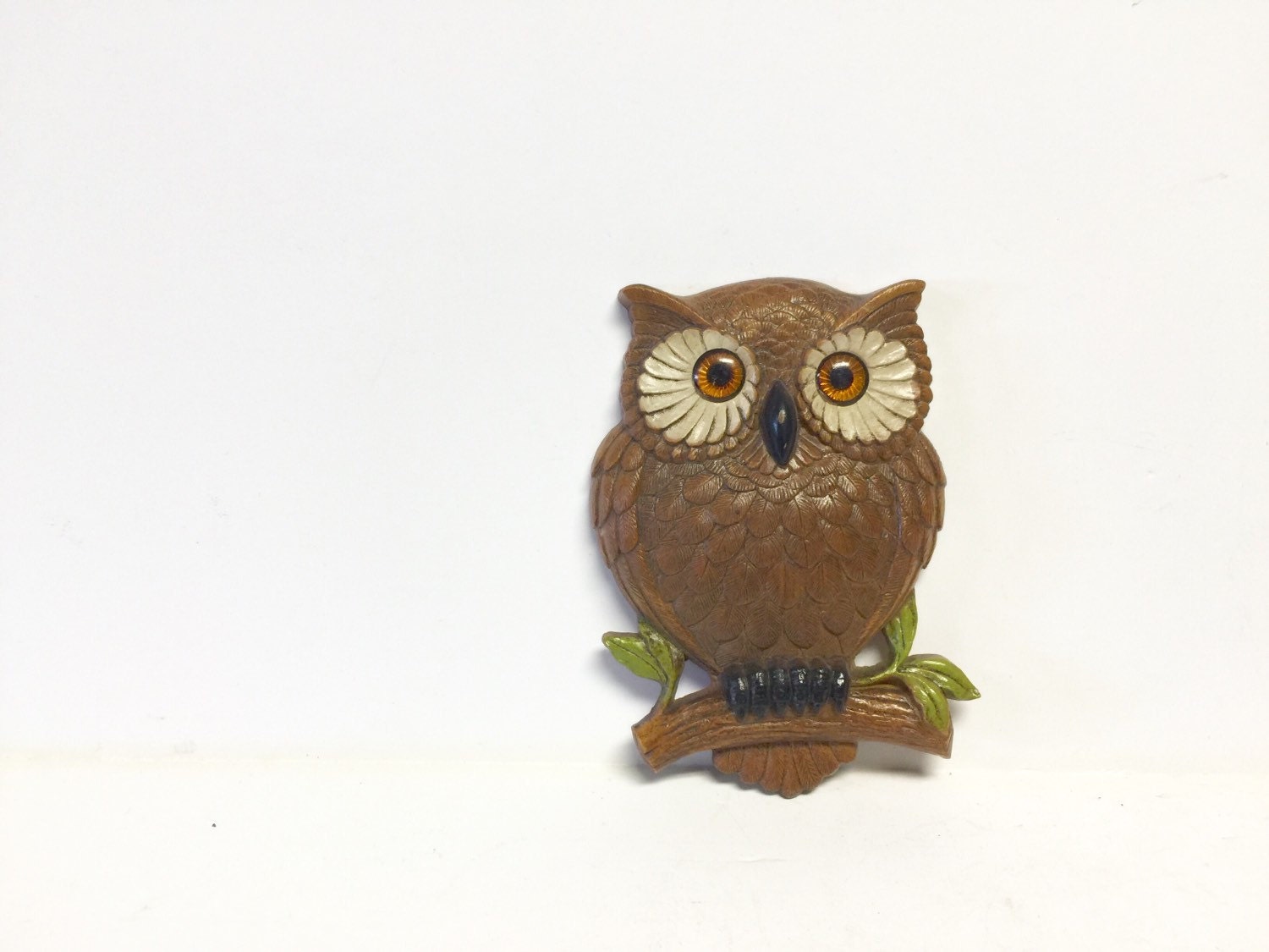 plastic owl figurines