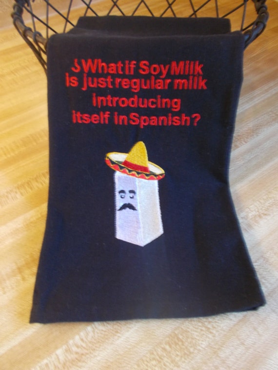 What if Soy Milk is just regular milk introducing by ninisayssew