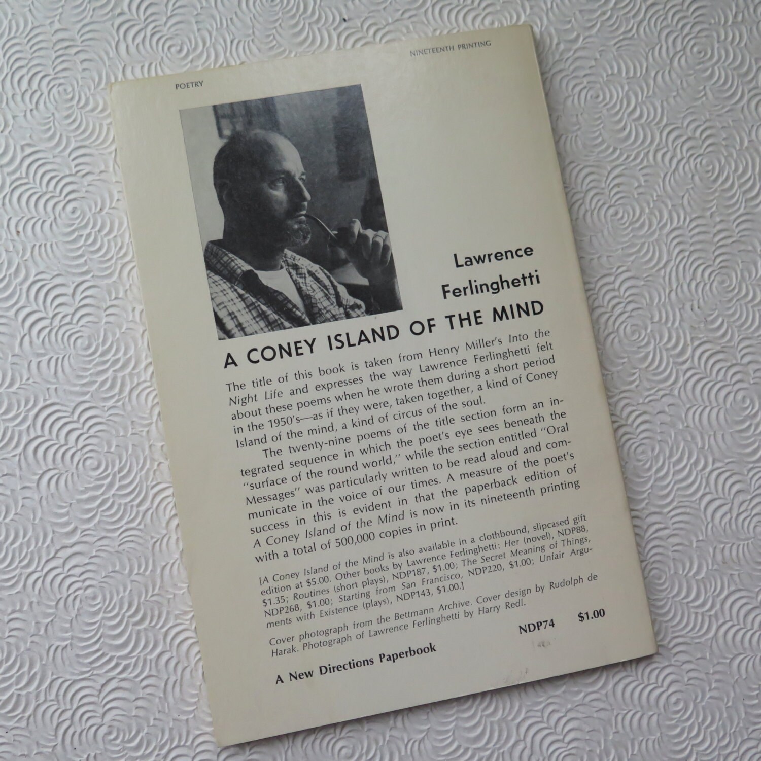 A Coney Island of the Mind by Lawrence Ferlinghetti