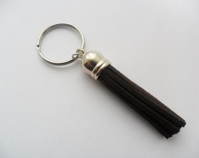 Tassel Keychain, Key Chain, Split Ring.