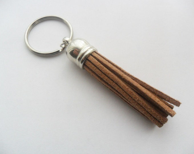 Tassel Keychain, Key Chain, Split Ring.