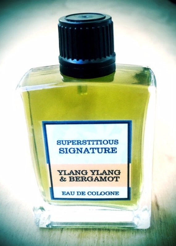 Ylang Ylang & Bergamot Eau De Cologne Natural and Organic