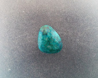 Malachite Chrysocolla freeform cabochon