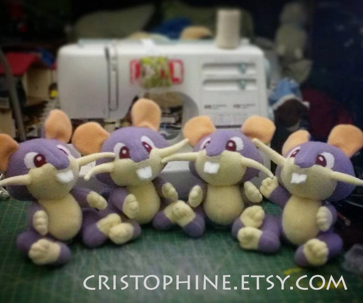 pokemon rattata plush