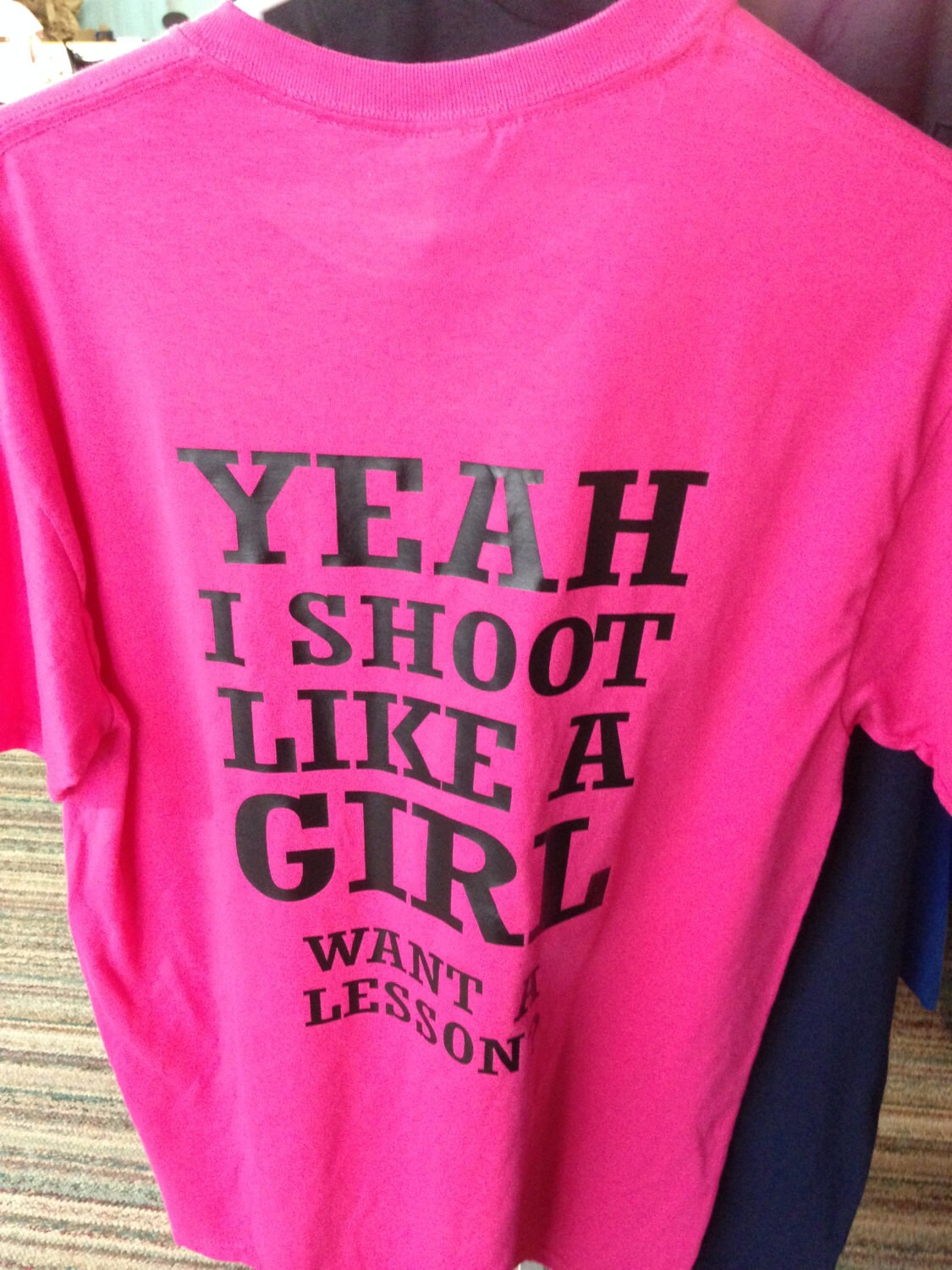 Yeah I shoot like a girl want a lesson by SudsScentsandMore