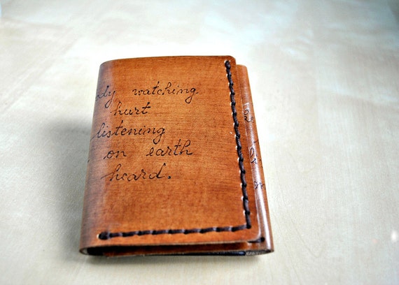 Items similar to Trifold wallet, Personalized men&#39;s wallet, Engraved leather wallet, Monogrammed ...
