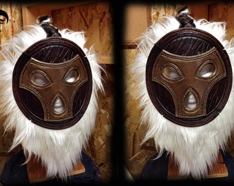 Bard's mask, leather, leagueoflegends, lol, cosplay, league, costume, mask, masque, larp, larper, cuir, fantasy, support, bard, helm, helmet
