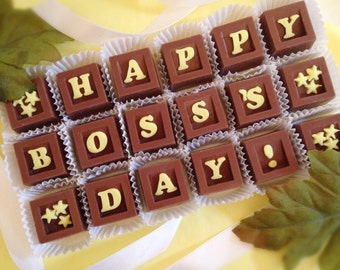 Boss's Day Chocolates - Happy Boss's Day Chocolates - Boss's Day Gift - Boss Day Gift