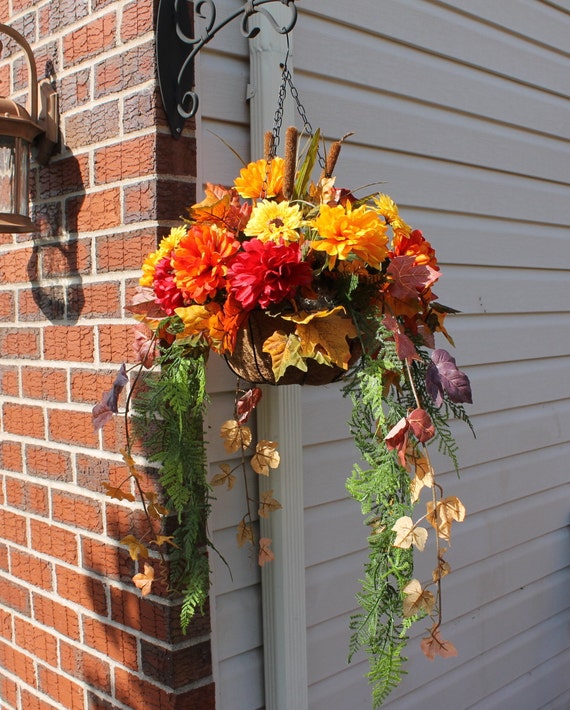 Hanging plant Long Fall by SilkEleganceFlorals on Etsy