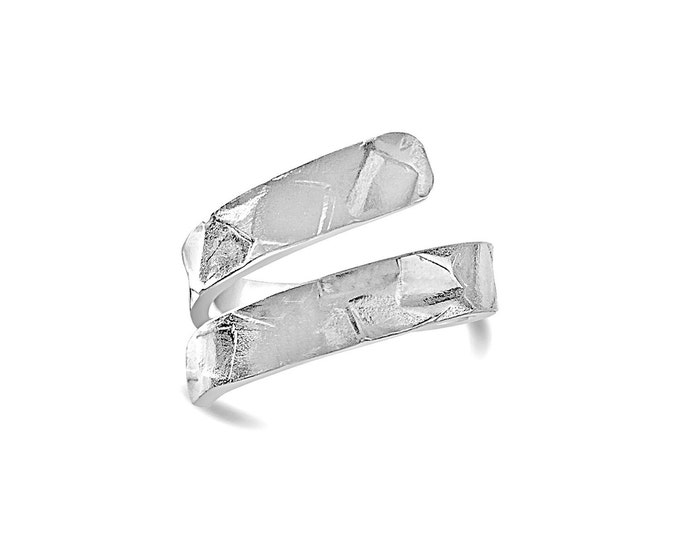 Sterling Silver Adjustable Ring