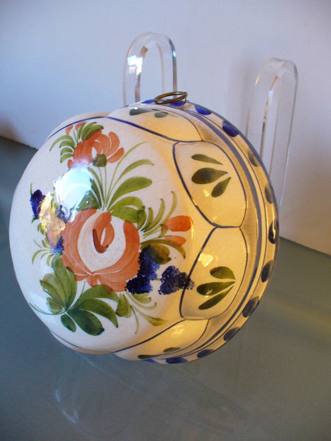 Vintage Bassano Made in Italy Ceramic Wall Hanging