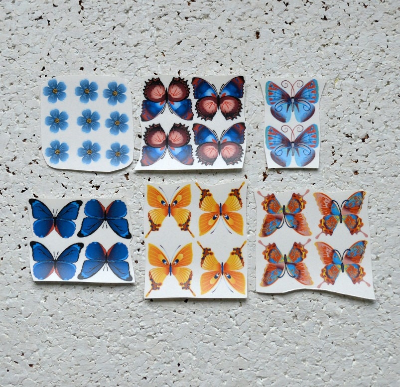 Fusing Colourful Decals. Glass Fusing Decals. 27 Colorful