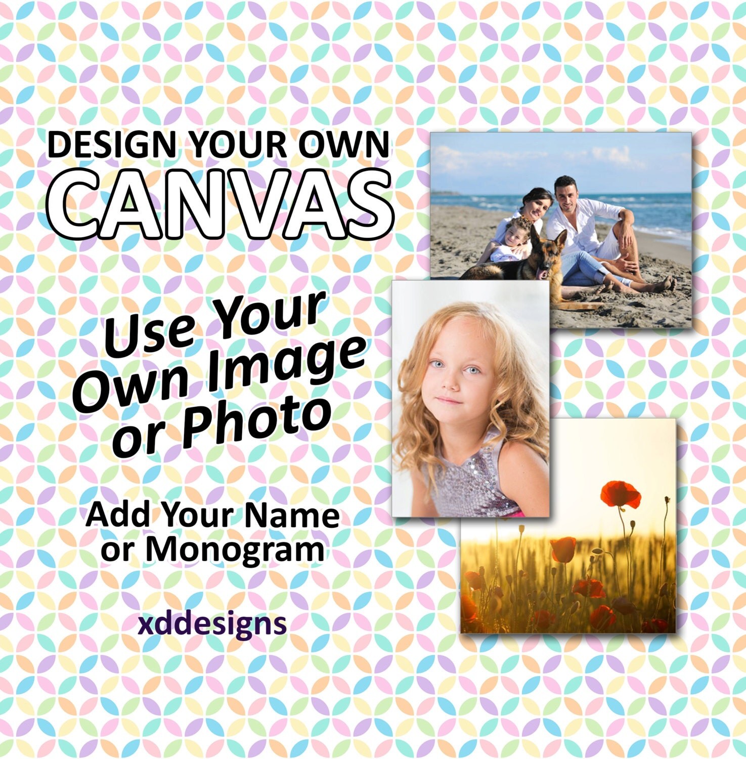 Design Your Own Canvas Print Personalized and Fully Custom