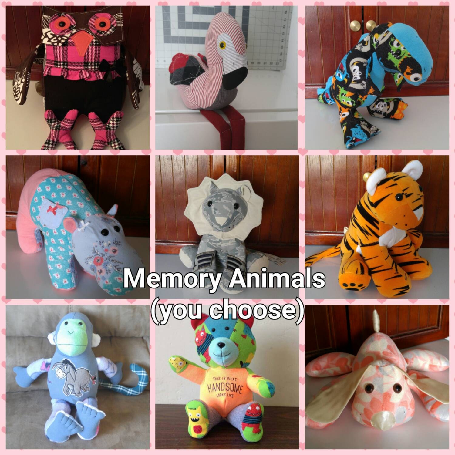 stuffed animal pet memorial