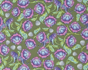 Amethyst Lotus - Eden by Tula Pink - Free Spirit Fabrics - 1 yard