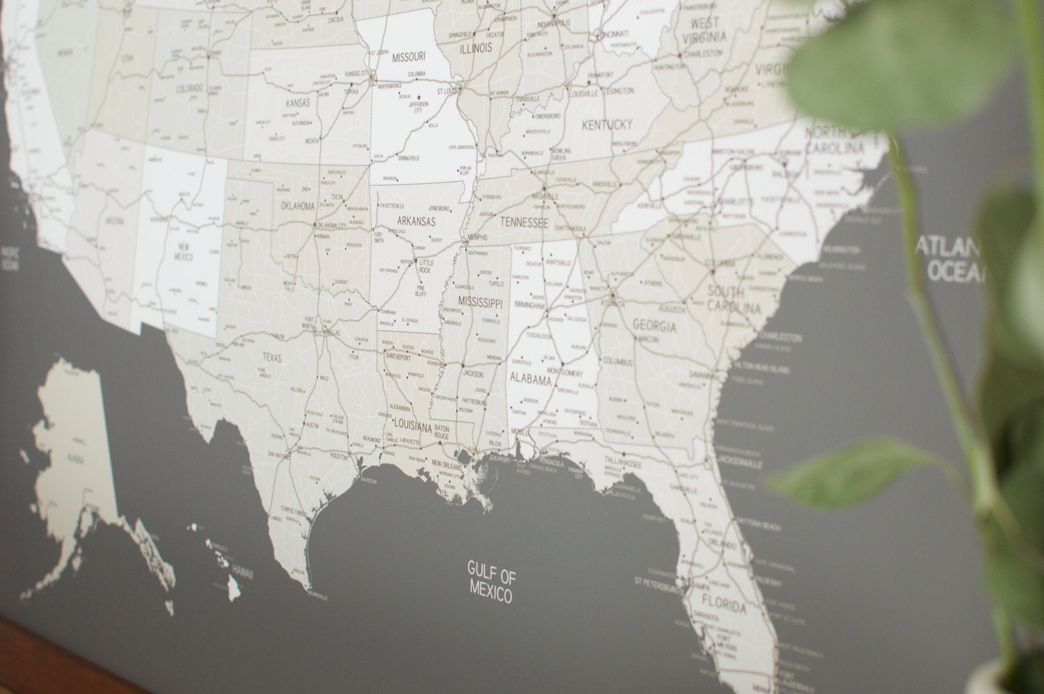 United States Travel Map Push Pin - Il Fullxfull.846723224 Syi4