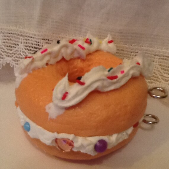 Sweet Whipped Cream Donut with Sprinkles Whipple by MellowdieMod