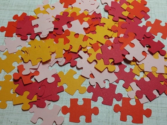 Die Cut Puzzle Pieces. #BU-59