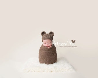 Crochet Baby Hat Pattern Bear #29