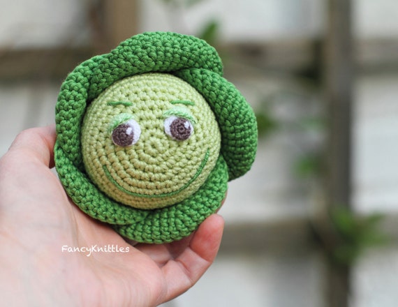 brussel sprout soft toy