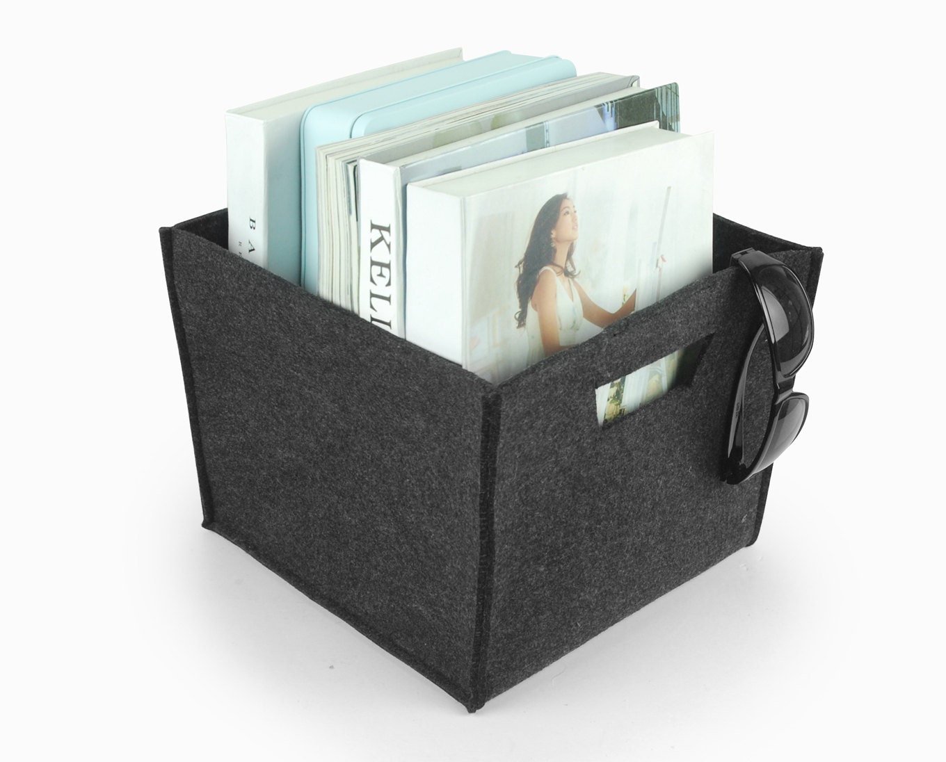 Felt Storage Box Felt Container Storage Bin Living Room