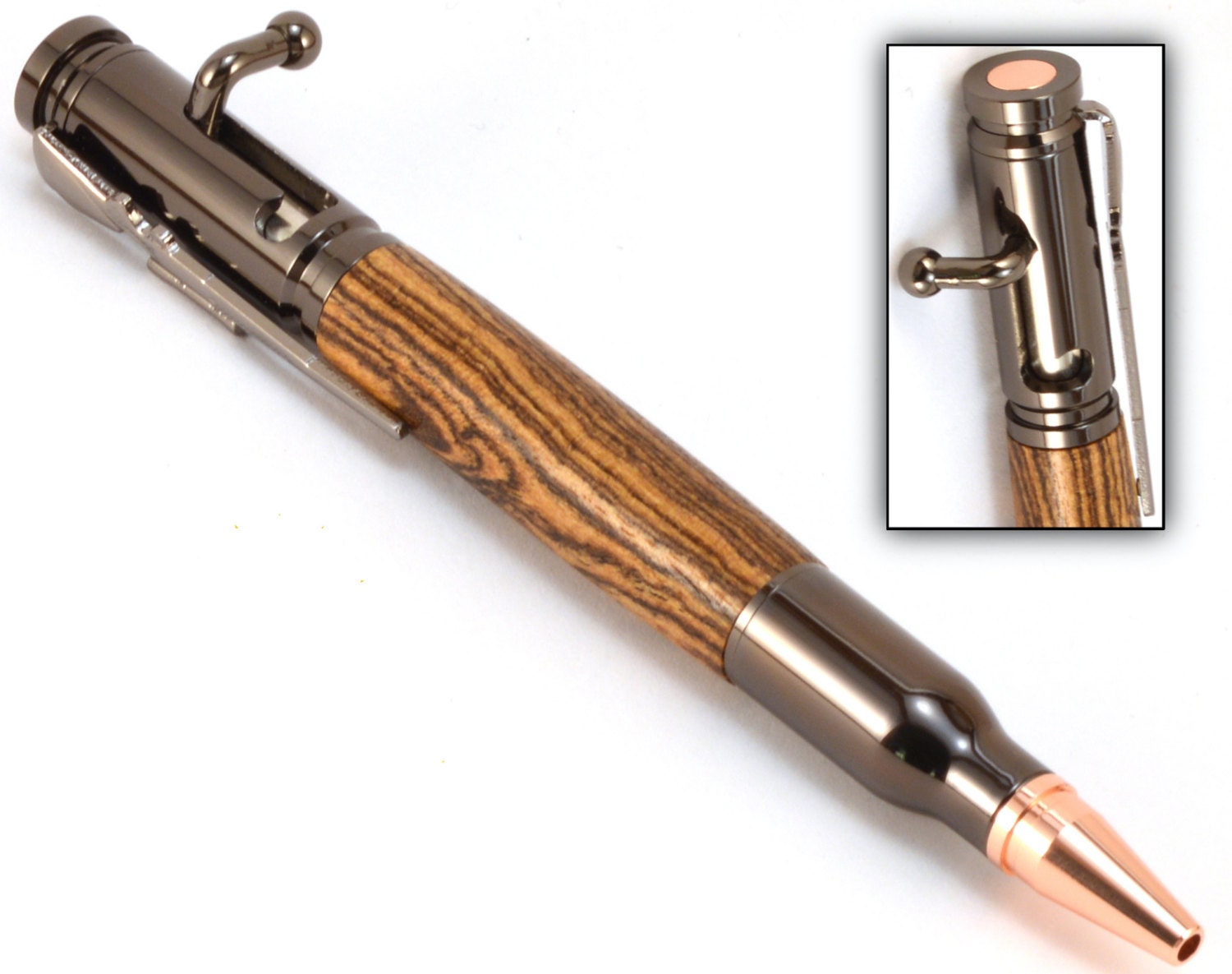 Wood Bolt Action Pen Cool Wood Pens Gun Pens for Him