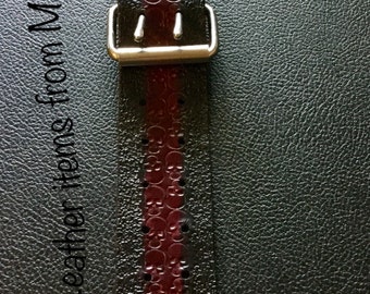 Guitar Strap with steam punk design