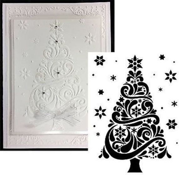 christmas tree universal embossing folder darice 1218 118 for christmas tree universal embossing folder darice 1218 118 for