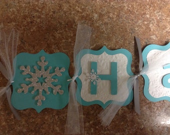 Disney Frozen Birthday Banner