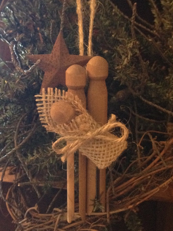 primitive christmas rustic wood clothespin nativity scene primitive christmas rustic wood clothespin nativity scene