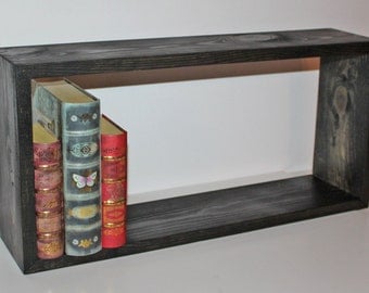 Floating Box Shelf solid built rustic floating box shelf floating shelves Floating Box Shelf solid built rustic floating box shelf floating shelves