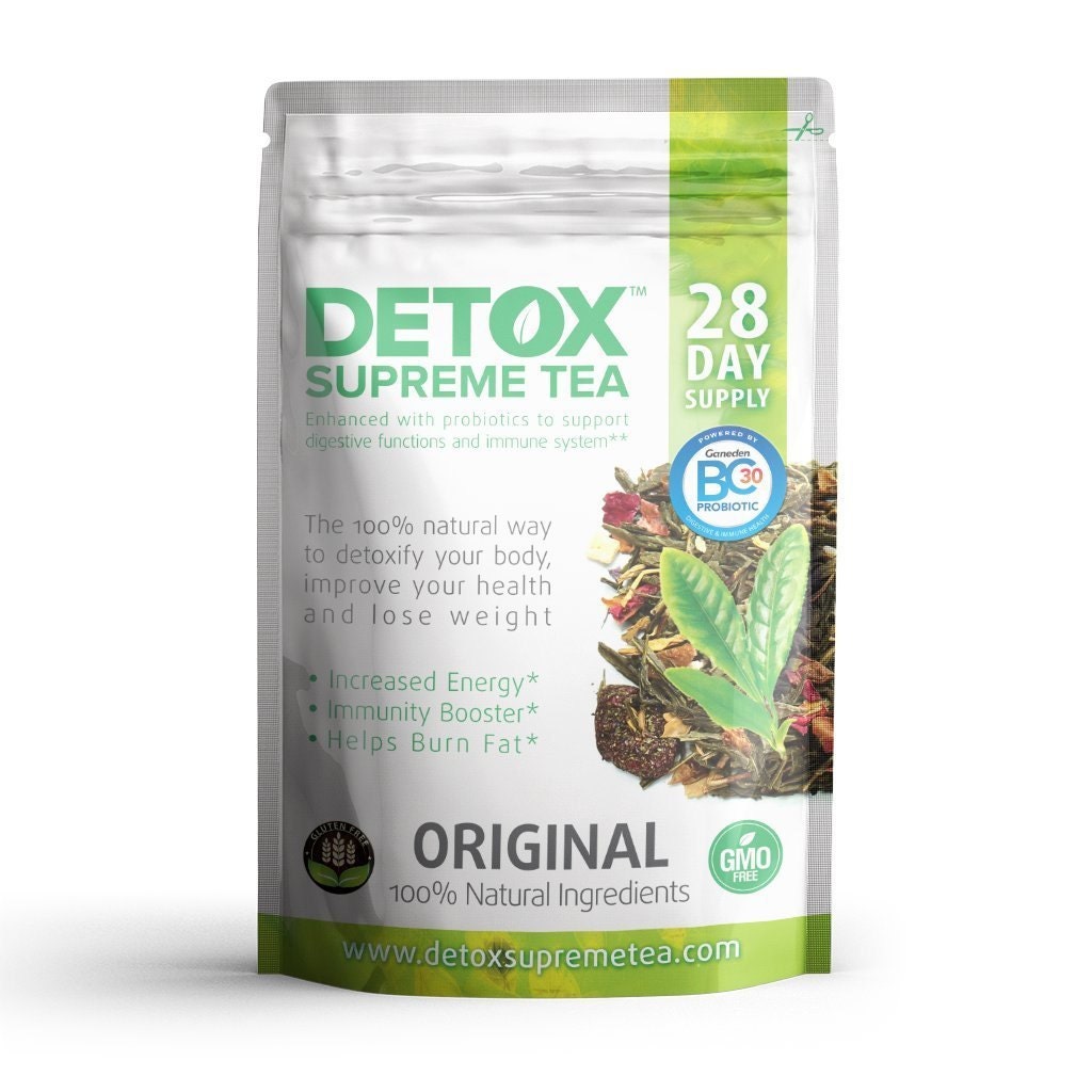 Detox Supreme Weight Loss Probiotic Tea: Helps Cleanse Body