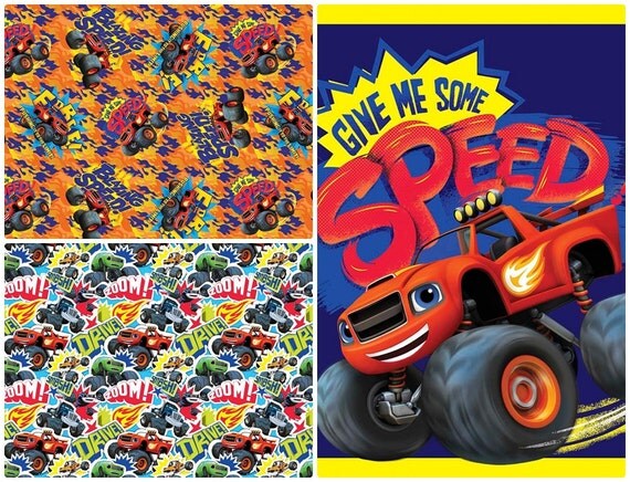 blaze and the monster machines shower curtain