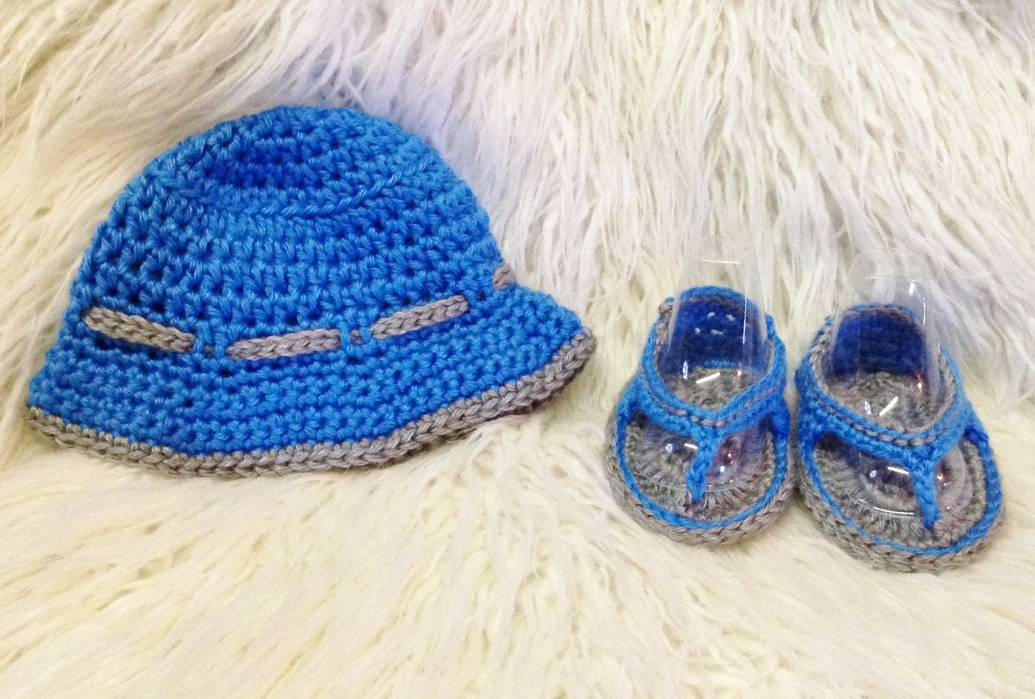 03 month baby boy bucket hat and sandal set baby summer set